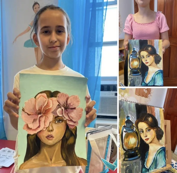 Student Artwork at Shostakovich School (photo 22)
