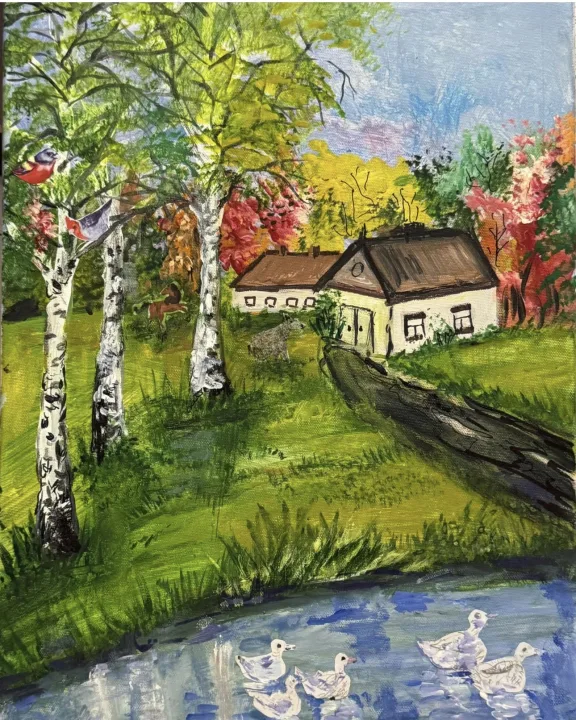 Student Artwork at Shostakovich School (photo 32)